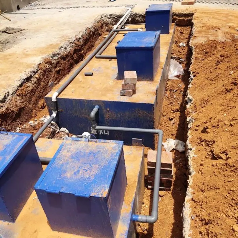 Begraven huishoudelijk afvalwater Gemeenschap middelgrote apparatuur