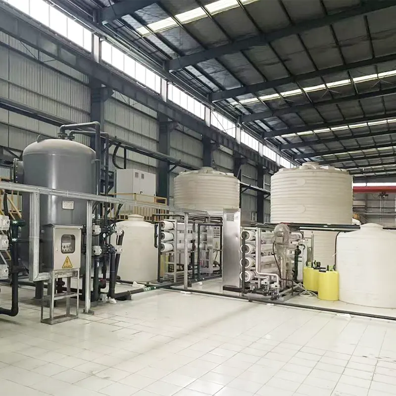 Apparatuur voor hergebruik van afvalwater in de petrochemische industrie