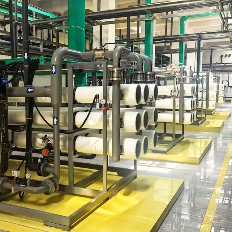 Apparatuur voor hergebruik van afvalwater in de energiesector