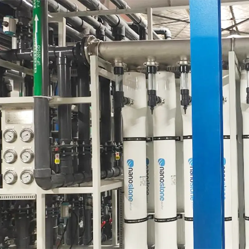 Apparatuur voor hergebruik van afvalwater in de halfgeleiderindustrie