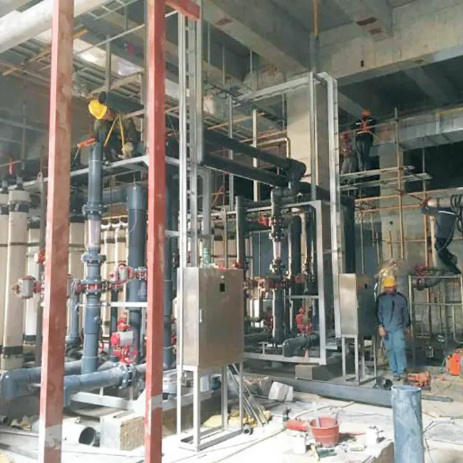 Waterbehandelingsworkshop ter plaatse